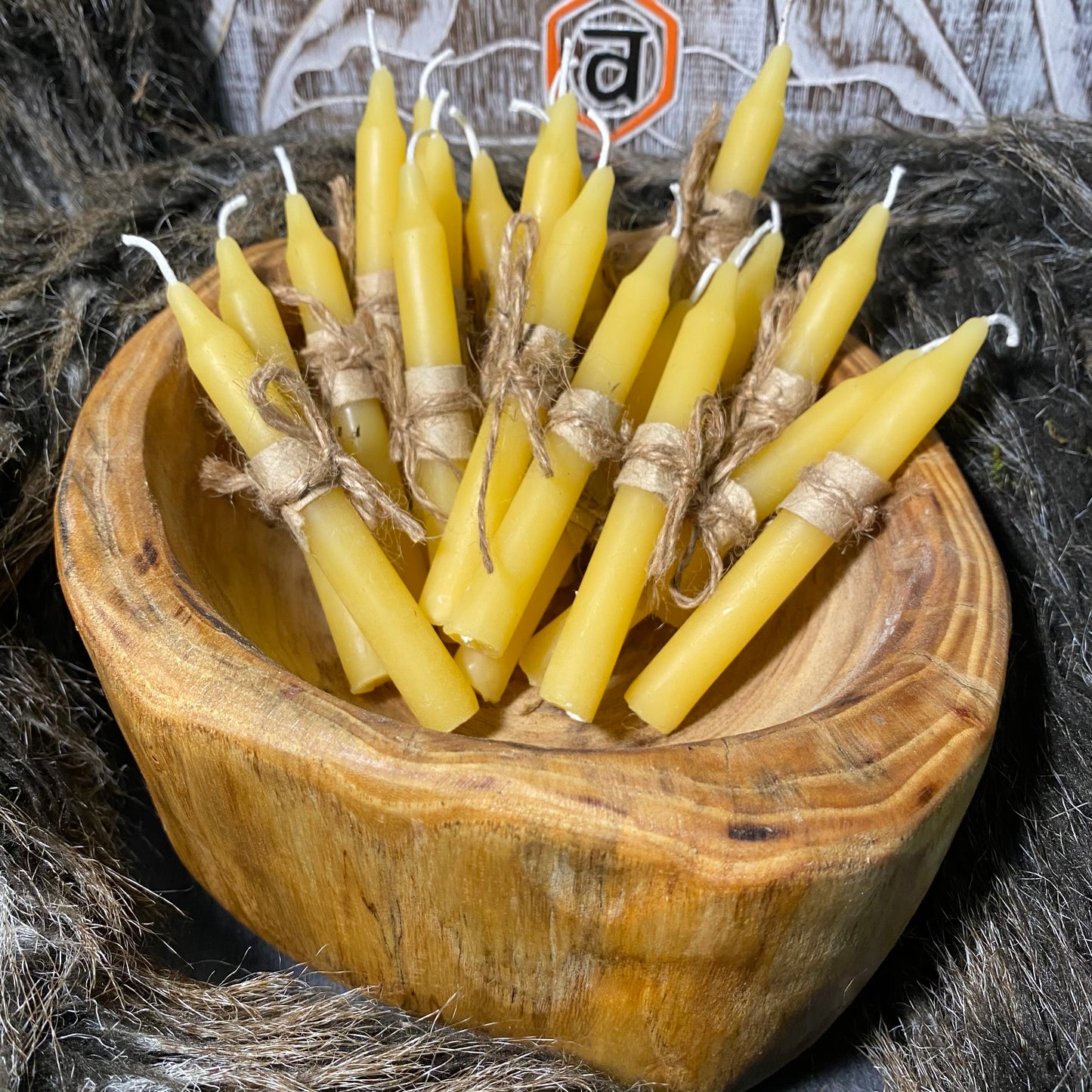 🕯MystiqRitual Beeswax Candles