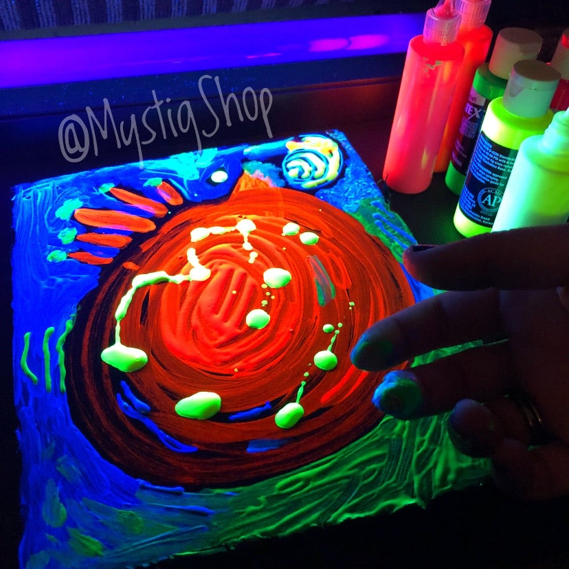 UV Painting: "Playful Vibe"