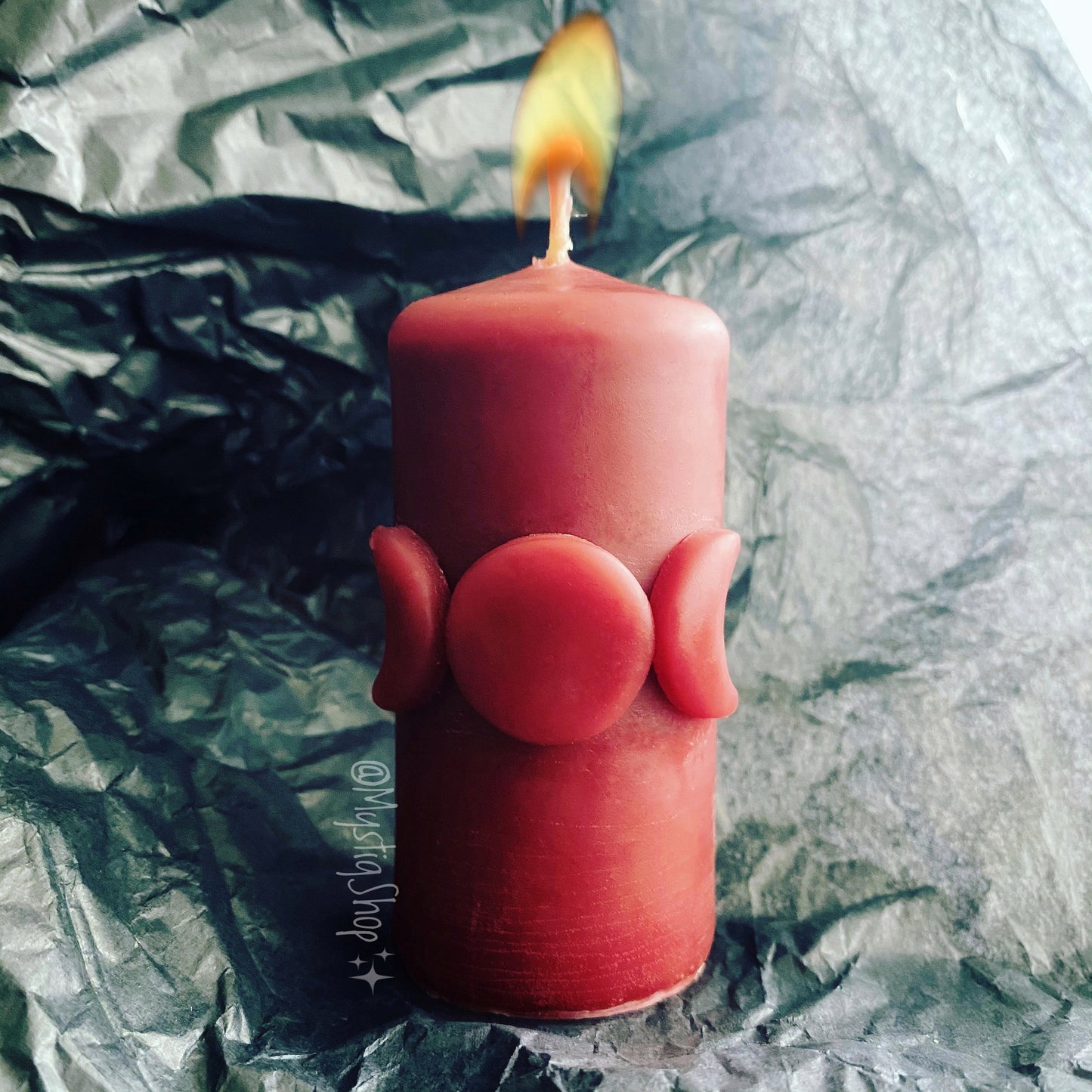 🕯Triple Moon Beeswax Candles