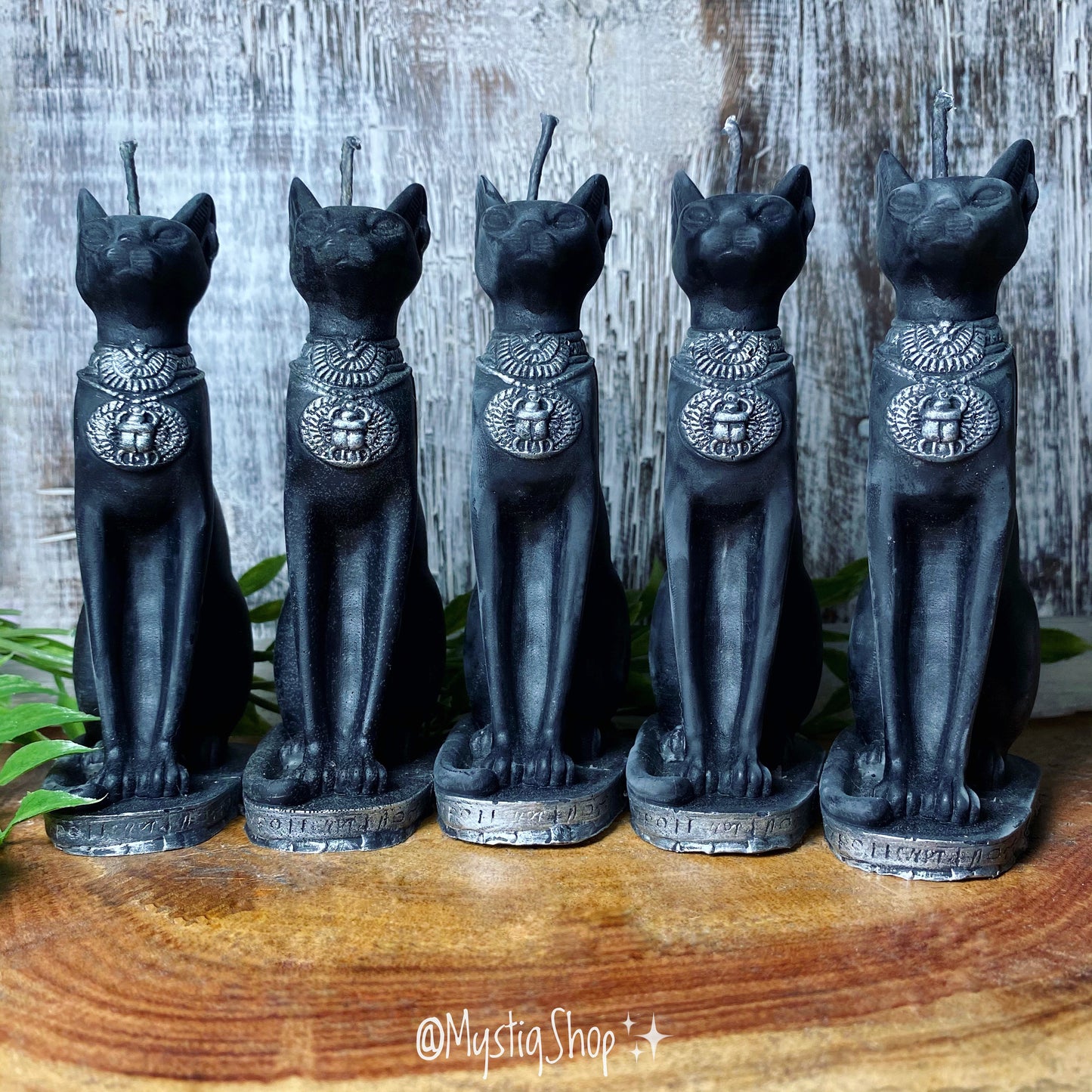 🕯Bast Kitty Beeswax Candles