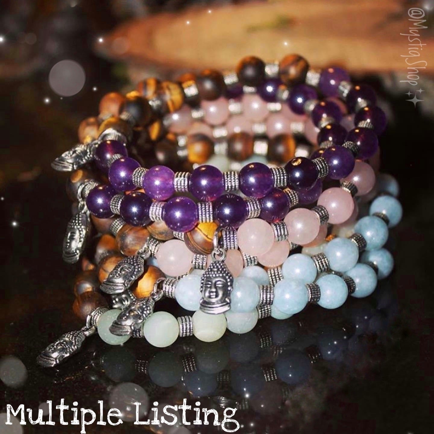“MindfulMystiq” Buddha Bracelets🌅