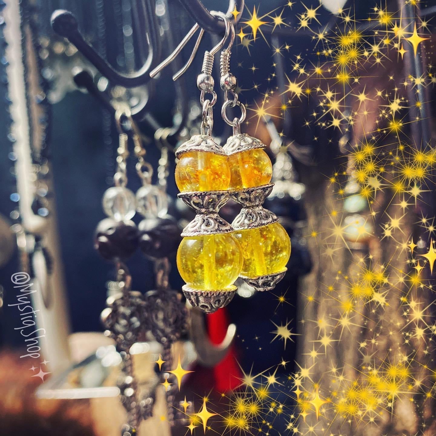 ☀️Citrine Dangles