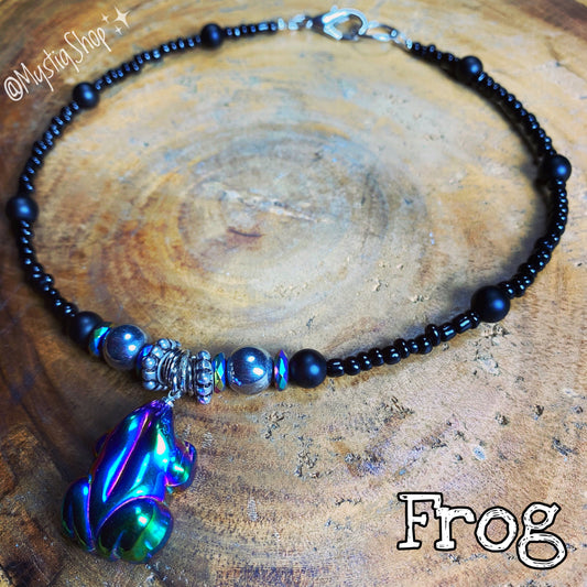 🌈RAINBOW COLLECTION: FROG NECKLACE