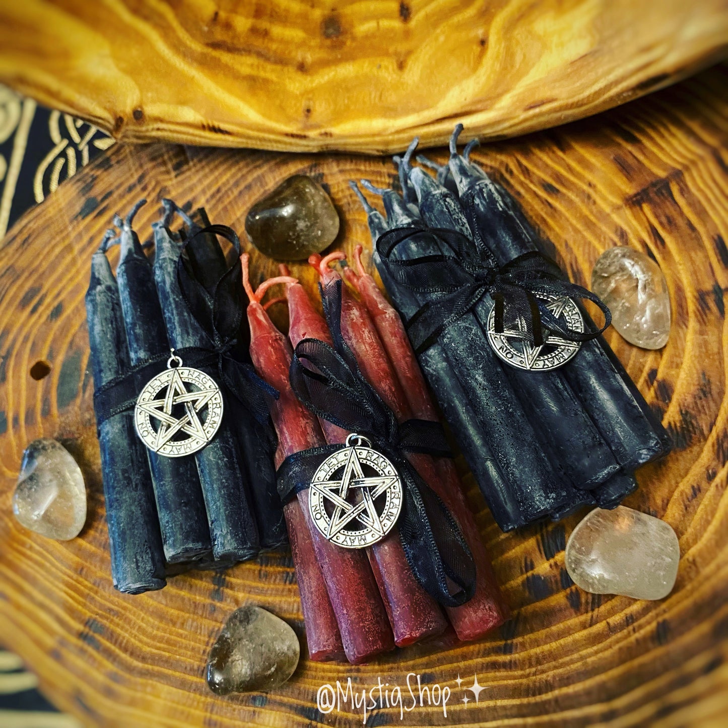 🕯MystiqRitual Beeswax Candles