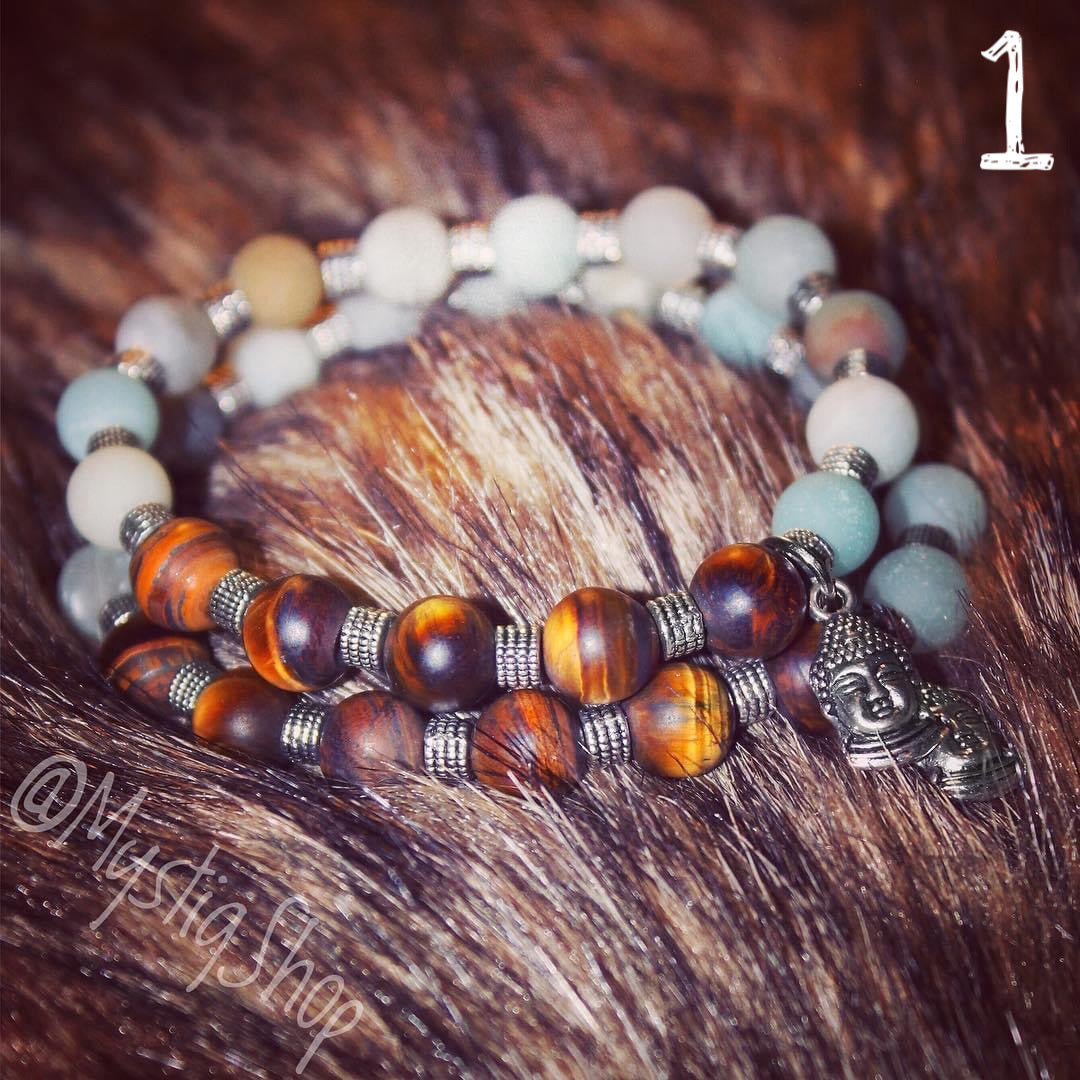 “MindfulMystiq” Buddha Bracelets🌅