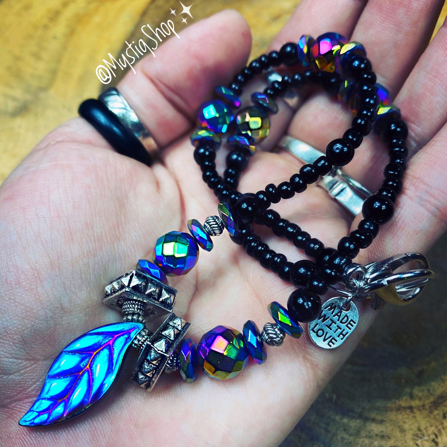 🌈👽MystiqAlien Necklace Collection✨